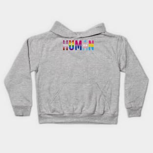 HUMAN Pride Kids Hoodie